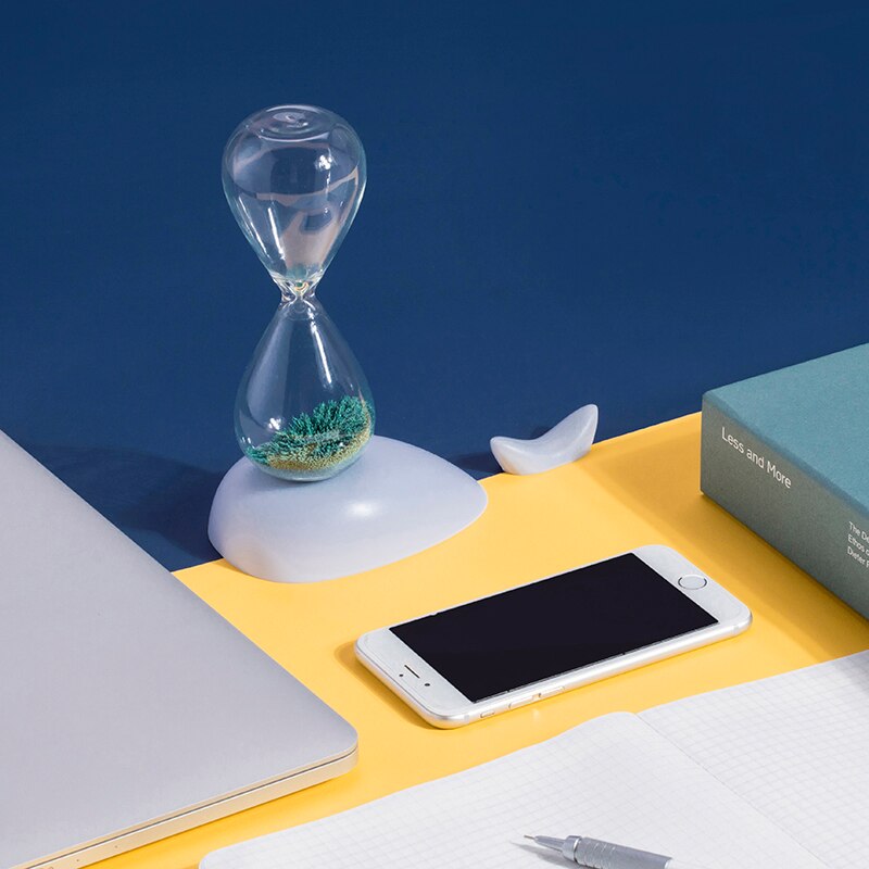 Sablier magnétique , pour amis amoureux, décoration de la maison, porte-stylo, horloge de sable, minuteries, lunettes de sable
