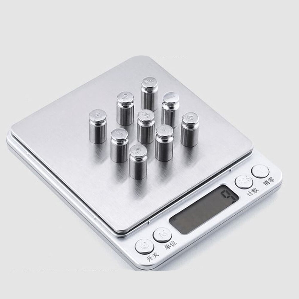 3kg/0.1g USB LCD numérique Balance électronique Balance de bijoux haute précision bijoux grammes Balance de poids pour la cuisine