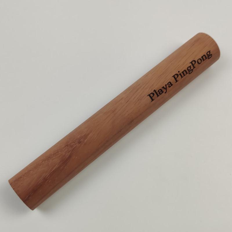 Playa pingis premium bordtennis gummi roller rent trä massivt trä ping pong gummi rullverktyg tillbehör