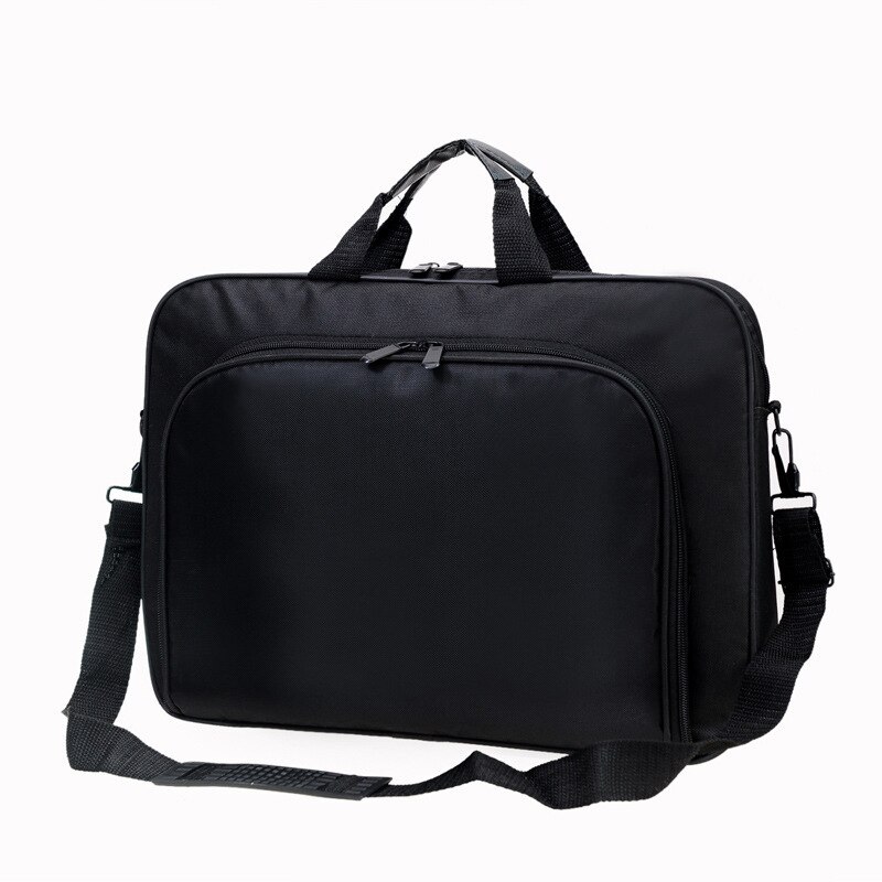 Water Proof Simple Briefcases Nylon Computer Bag Portable Handbags Zipper Messenger Bags For Laptop