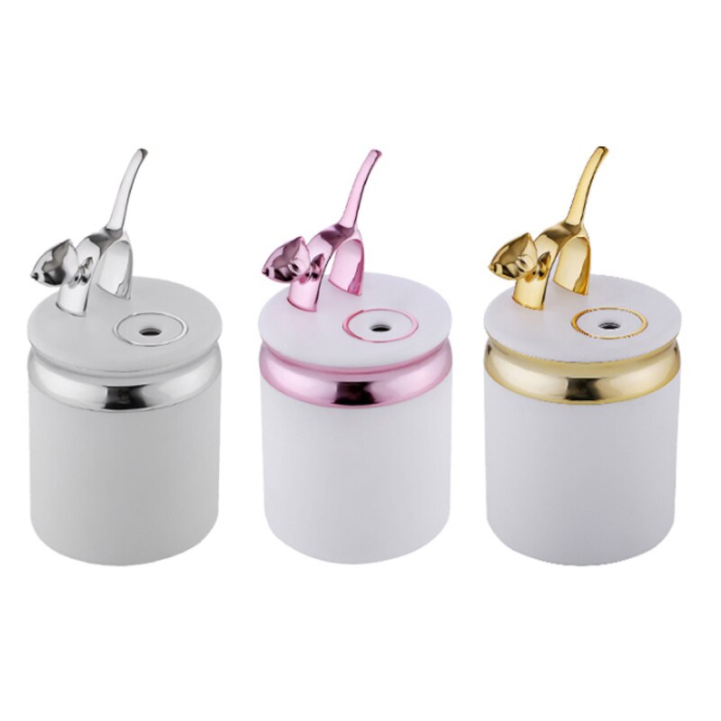 Kitten Humidifier Mini Q Cat humidifiers Led Night Light USB Essential Oil Aroma Diffuser Fogger Car Air freshener