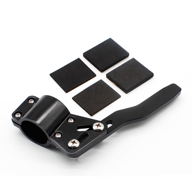 Jdm universell aluminium bil styling justering ratt sving stang forlengelse blinklys spak posisjon opp sett: Svart