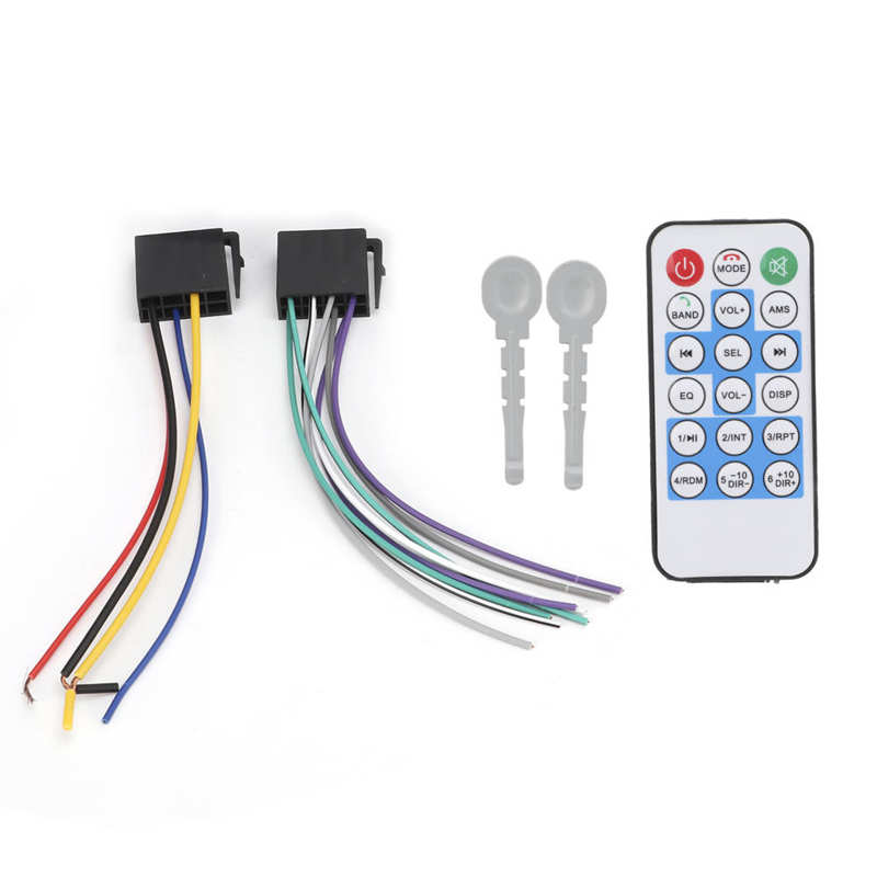 Car Bluetooth MP3 Stereo Universal USB AUX FM Radio Cars Stereos Receiver with LED AUX Bluetooth Car Stereo