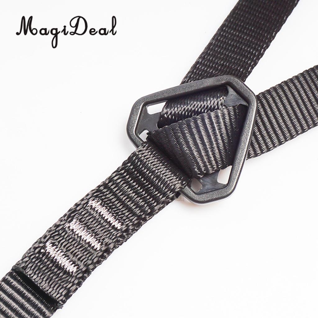 Rock Climbing Chest Ascender Shoulder Strap Adjustable Safety Harness Sling Tree Arborist Caving Mountaineering Equipment