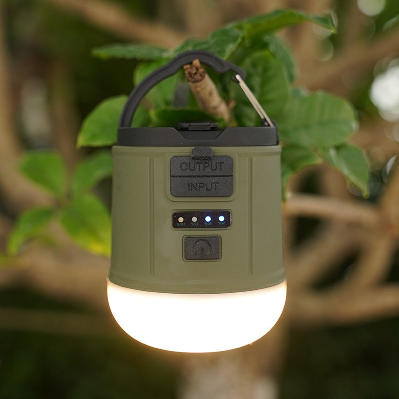 Lámpara de Camping de generación de energía manual, luz de Camping eléctrica de manivela de emergencia impermeable para exteriores, salida recargable portátil