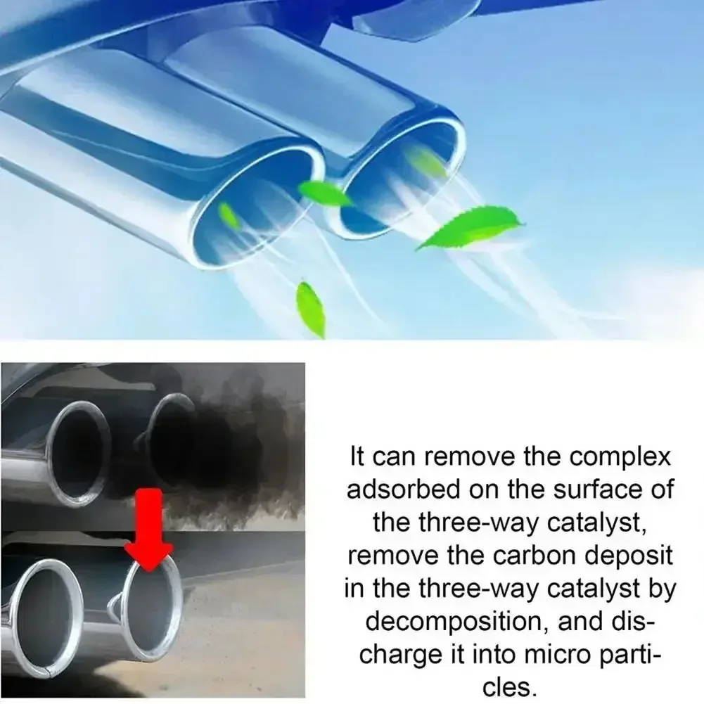 Car Catalytic Converter Cleaner, Deep Cleaning, CSV Multi-Purpose Engine Cleaner, Cleans Accelerator, Catalyst, Easy Cleaning