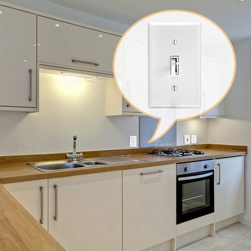 Light Switch Cover, Switch Plate Covers, Pack of 10, Single Light Switch Cover, Light Switch Cover, Light Switch Plate