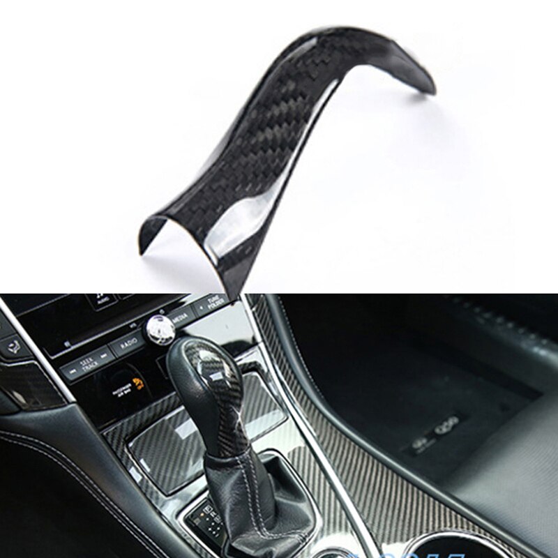 Gear Shift Knob Trim Lever For Infiniti Q50 Tool Parts Decorative Waterproof Interior