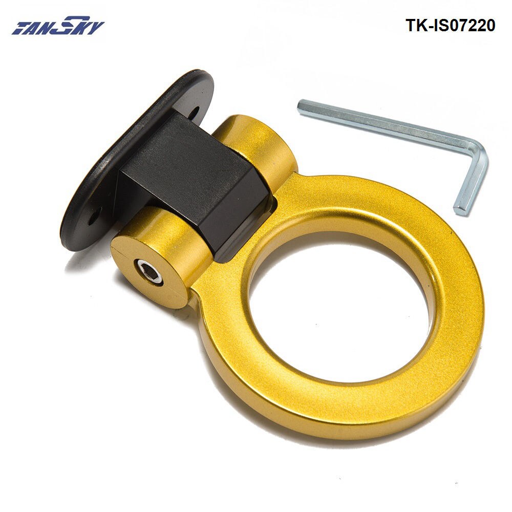 Universele Abs Bumper Auto Sticker Sieren Auto Dummg Tralier Trekhaak Kit Auto-Styling TK-IS07220: Goud