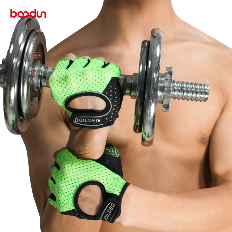 Boodun mænd kvinder fitness handsker crossfit fitness handsker bodybuilding træning håndvægt træning sport fitness vægtløftningshandsker