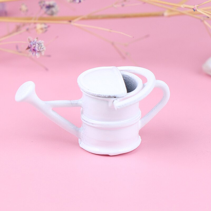 1:12 dukkehus vandkande dukkehus tilbehør klassisk legetøj haven drys blomsterpotte miniaturedekoration: 4
