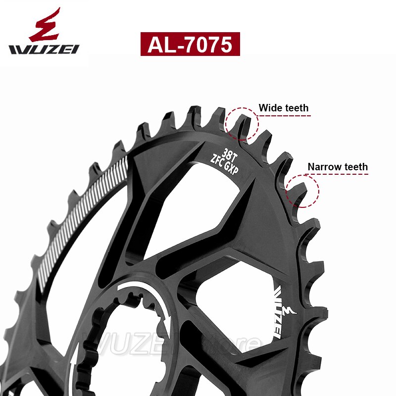 Gxp Fiets Kettingblad Offset 1Mm 3Mm 6Mm Mountainbike Kettingwiel 30T 32T 34T 36T 38T 40T Voor Sram Gxp XX1 X9 Xo X01 Gx Eagle Nx