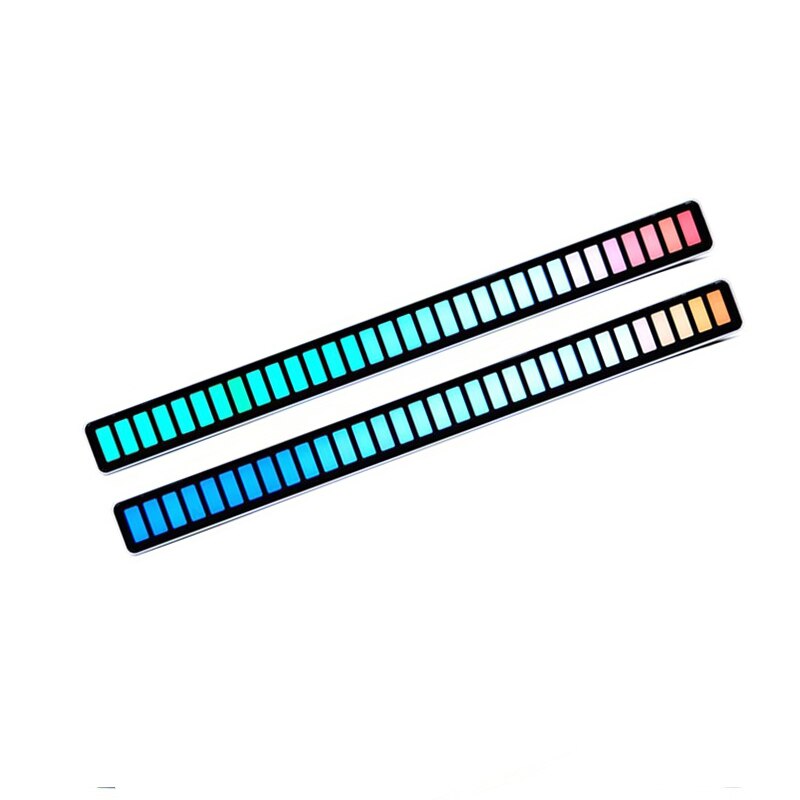 LED Music Atmosphere Lamp Decoration Party Voice control Activated RGB Rhythm Light Sound Control for Gaming Room Desktop