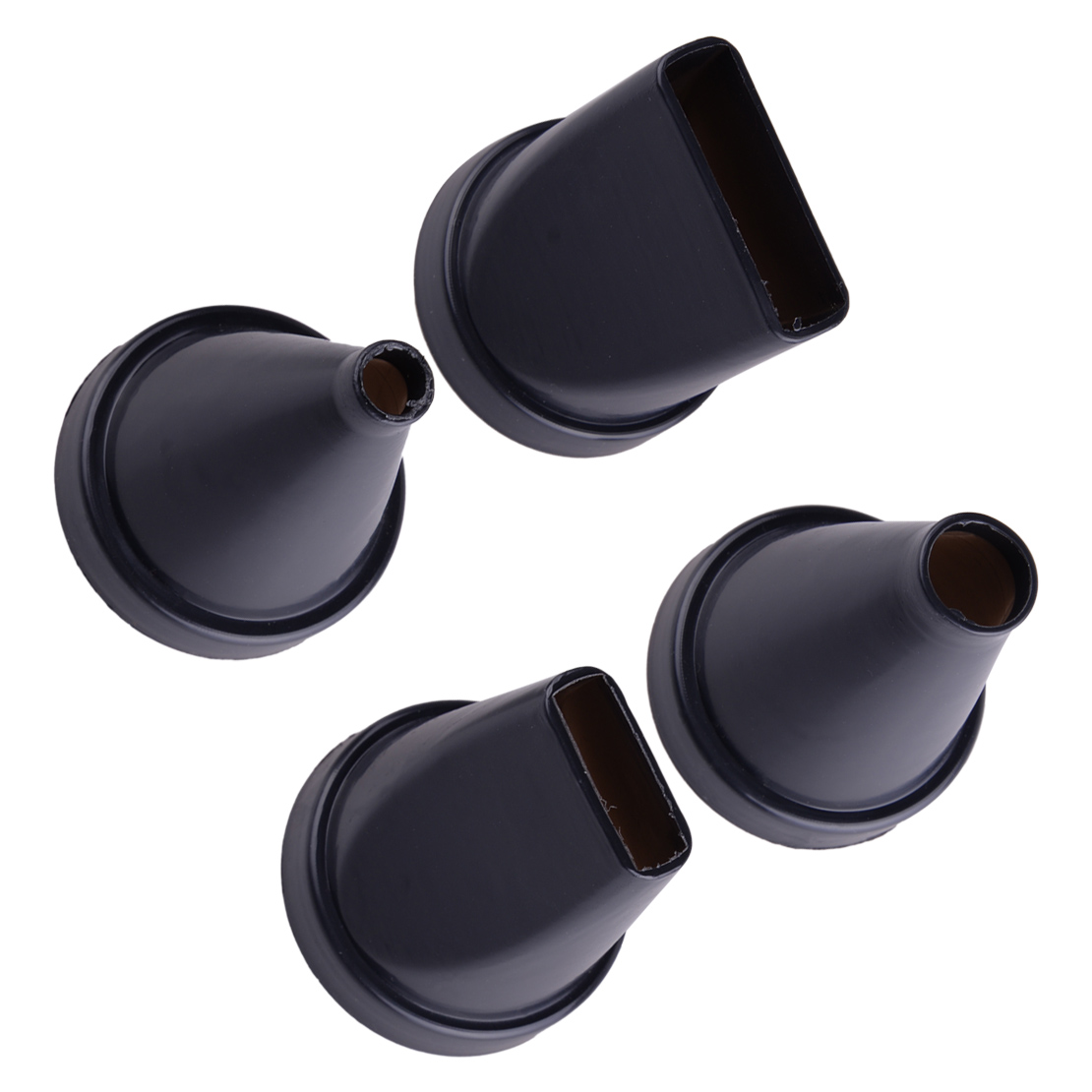 Letaosk rostfritt stål tätningsbruk pistol murbruk skopa cement applikator spruta med 4 munstycken för normal injektering, epoxibruk