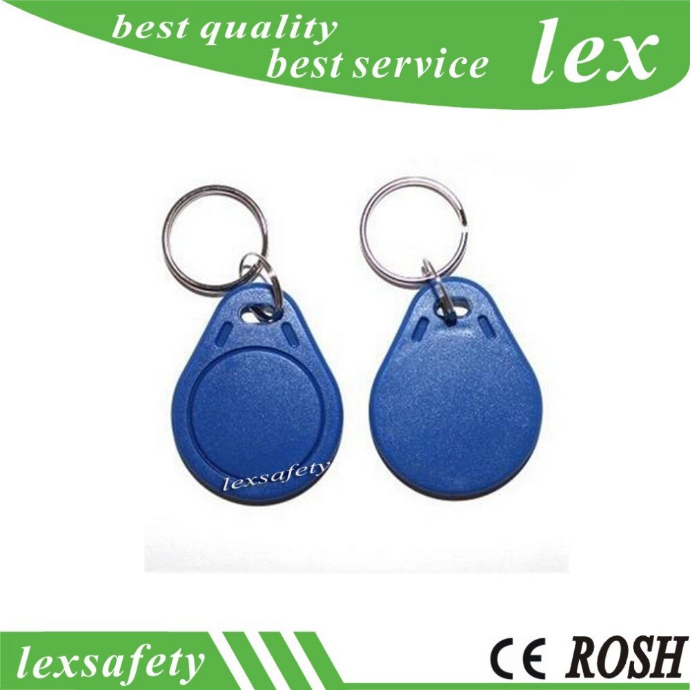 100 pçs/lote hf m1 f08 keyfobs 13.56 mhz iso14443a rfid ic freqüência chaveiro fm1108 cartão passivo botão de controle acesso