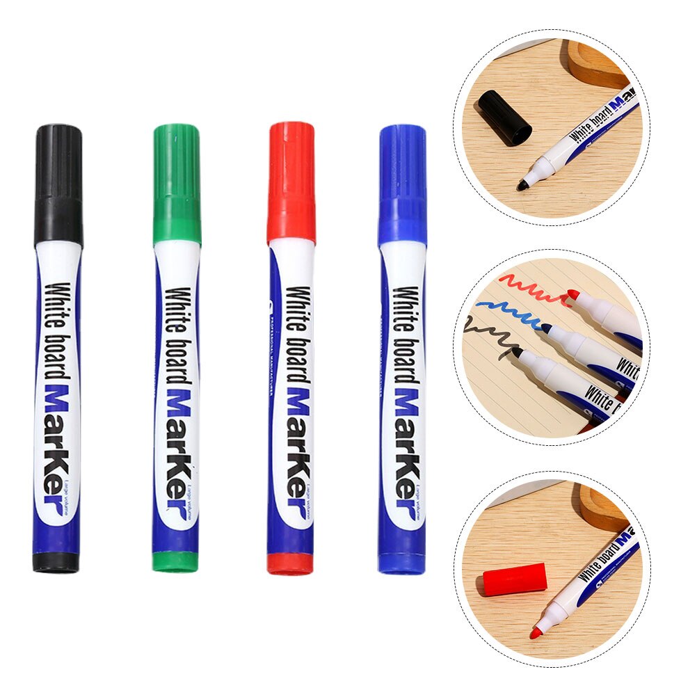 20pcs Whiteboard Marking Pens Graffiti Markers Teacher Whiteboard Markers: Default Title
