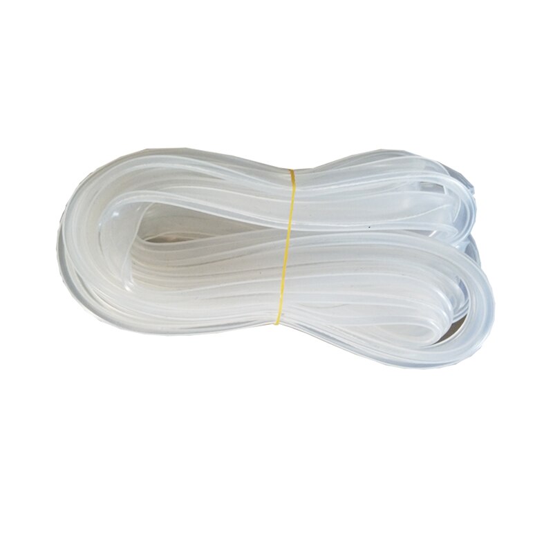 5m 10m Transparent Silicon Tube led 8mm 10mm 12mm IP67 Waterproof Hose For 5050 3528 5630 ws2801 ws2811 ws2812b Led Strip Light