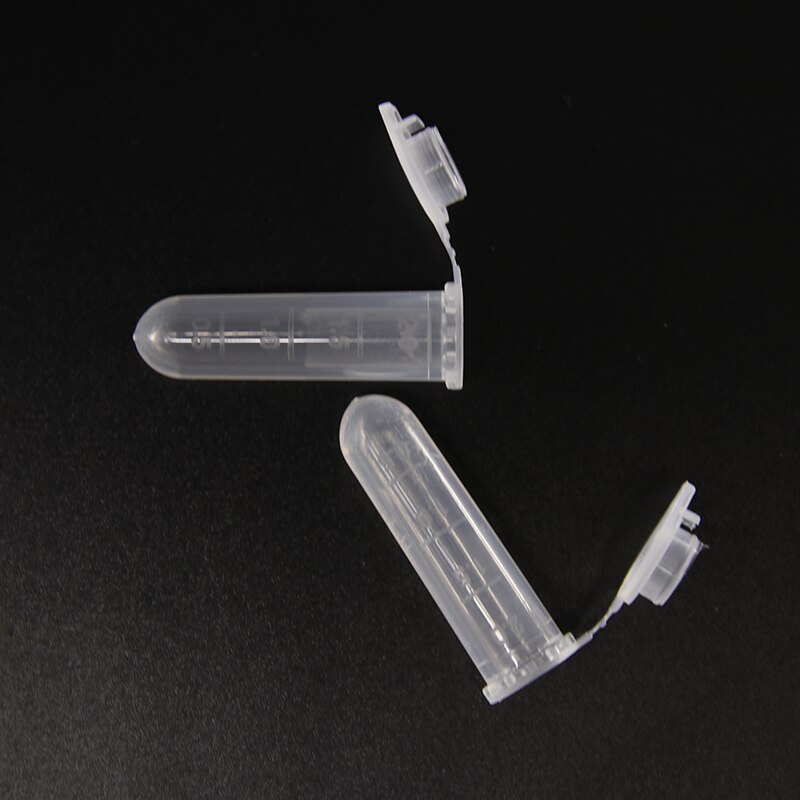 500 Pieces Plastic 2ml Micro Centrifuge Tube