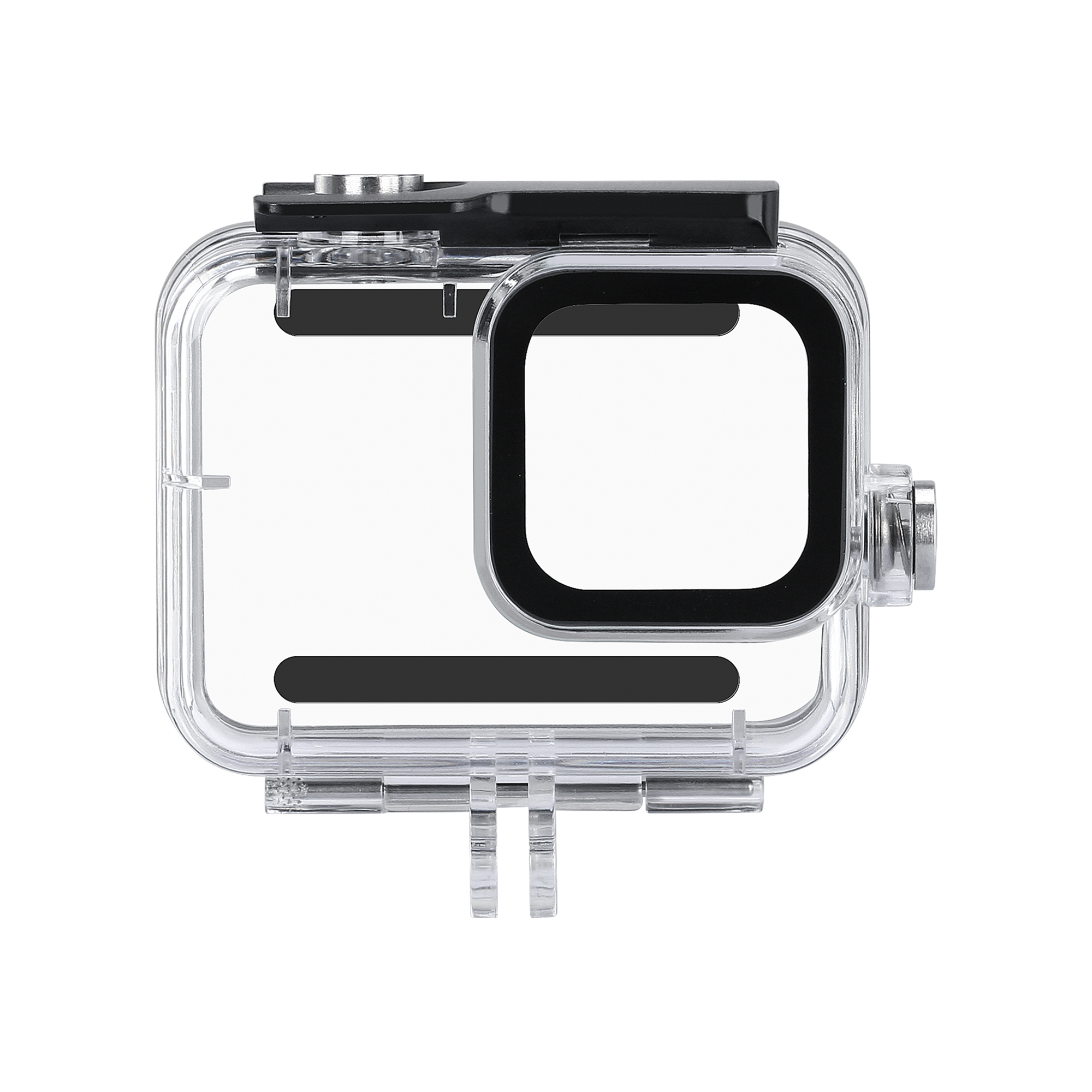 För gopro hero 8 vattentätt fodral dykning undervattenshölje skydd för gopro 8 svart fodral skal filter actionkamera tillbehör: Vit färg