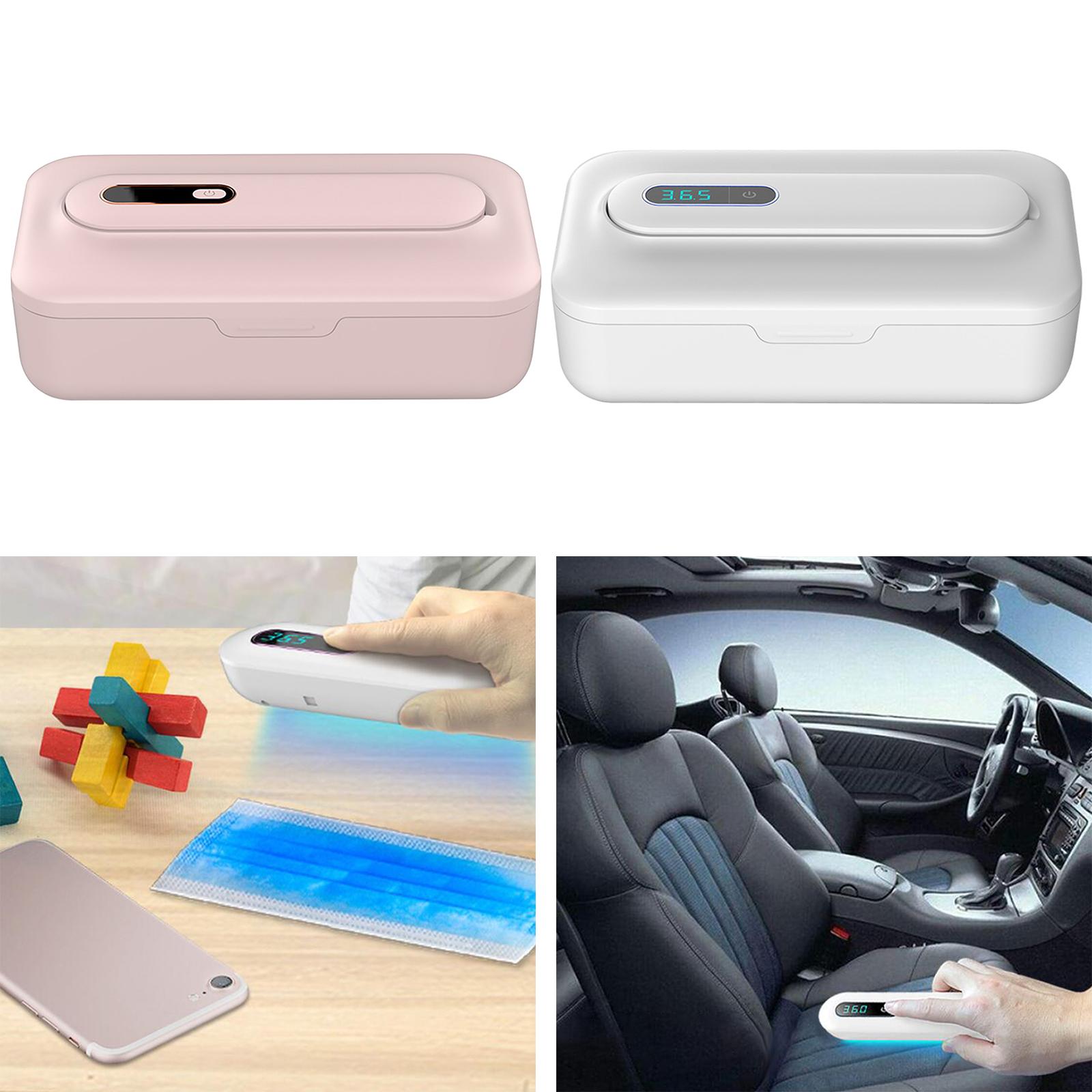 Detachable UV Light Sanitizer Box UV Lamp Disinfection for Glasses Bra