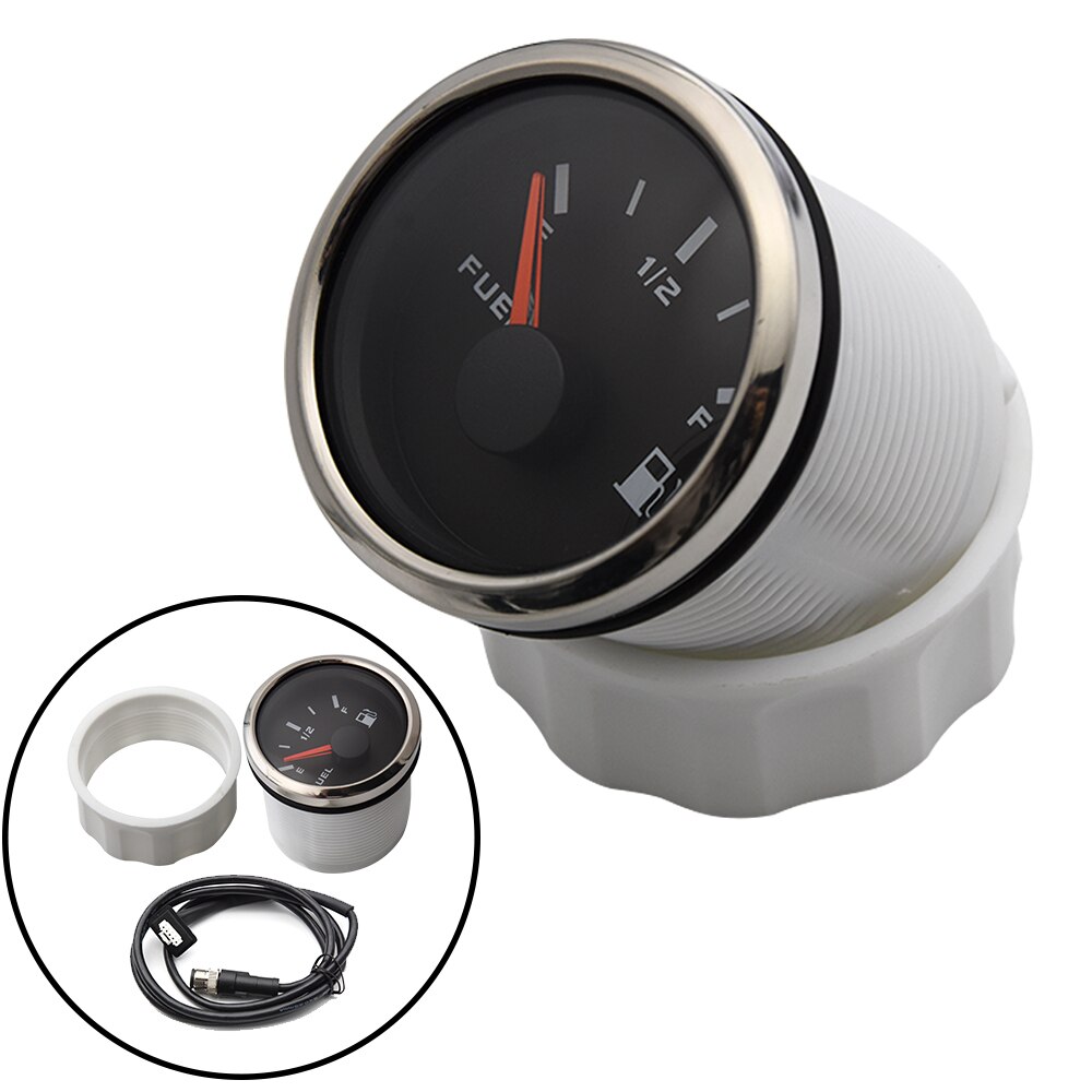 52mm Gauge E-F Fuel Level Meter Electrical Digital Fuel Level Oil Gauge For Boat Car Truck RV Camper NMEA 2000 Instruments: Default Title