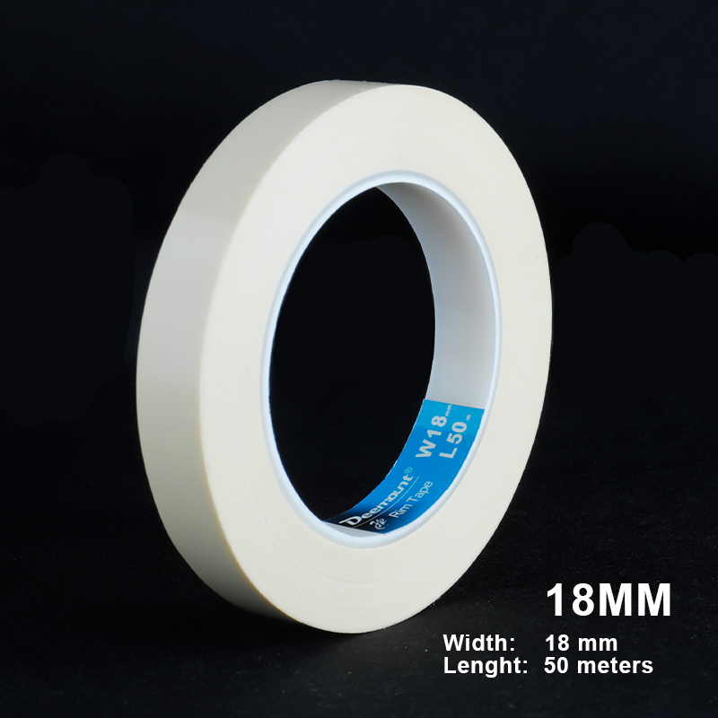 Deemount Tensilized Strapping Tape for MTB Bicycle Tubeless Rim 50m Long 16/18/21/23/25/27/29/31/33/35mm Width For Options: W18mm 50M