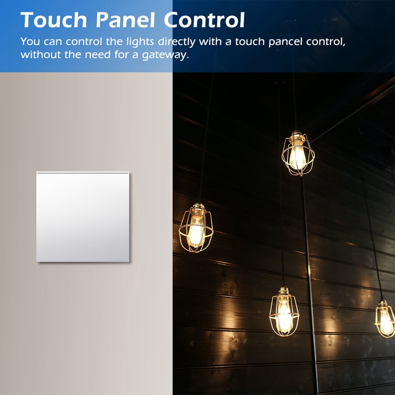 GLEDOPTO Zigbee 3.0 Smart Home Triac AC Dimmer LED-Contact Control Push-Switch Work With 2.4G Remote Control Smartthings