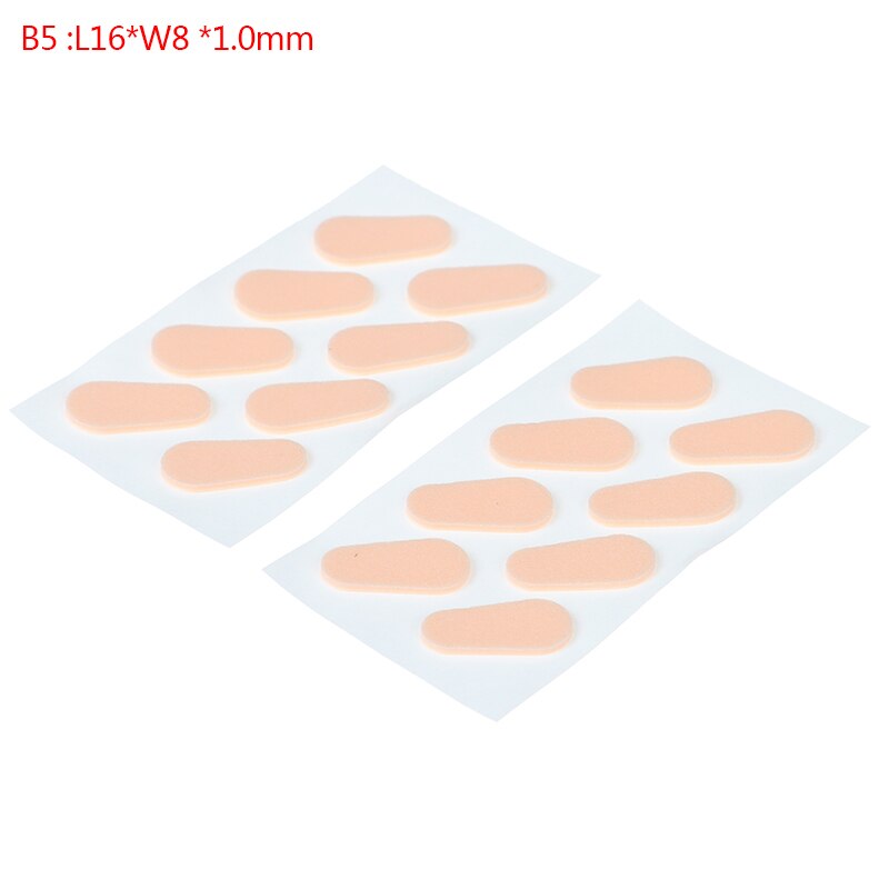 Coussinets de nez en mousse souple unisexe, 8 paires, antidérapants, auto-adhésifs pour lunettes: B5