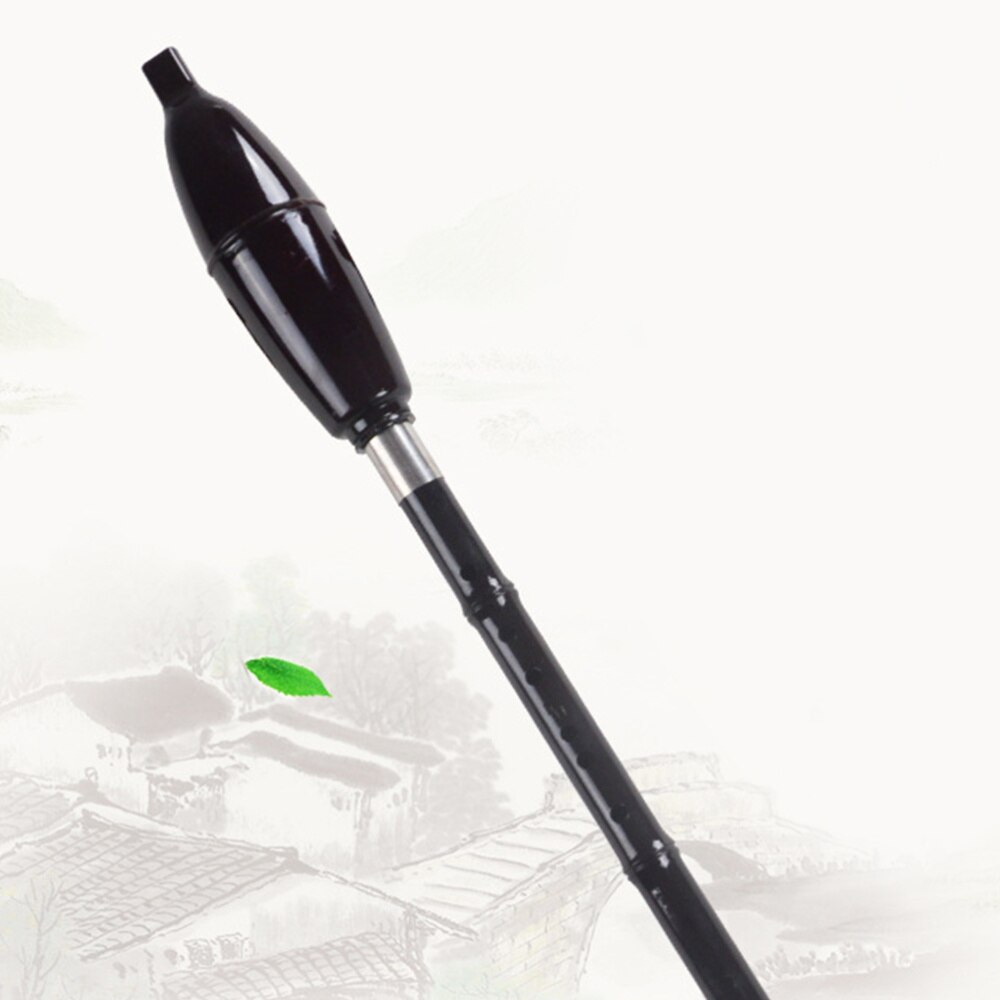 Chinese Ethnic Instrument Bakelite Bawu Pipe Bawu Flute Tone Folk Woodwind Instruments for Students