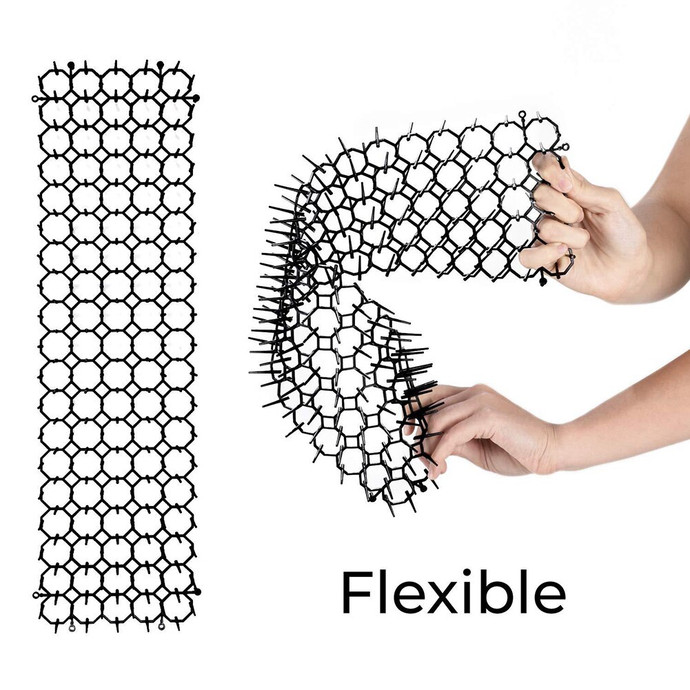 10 pièces/ensemble Scat Mat coffre-fort piqûre antiparasitaire Anti-creusement chat chien pointes sangles extérieur intérieur dissuasif dispositifs Isolation piqueur