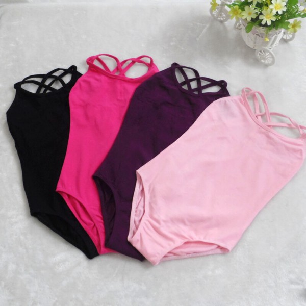 Girl Kid Sleeveless Dance Gymnastics Leotards Ballet Leotard Costume