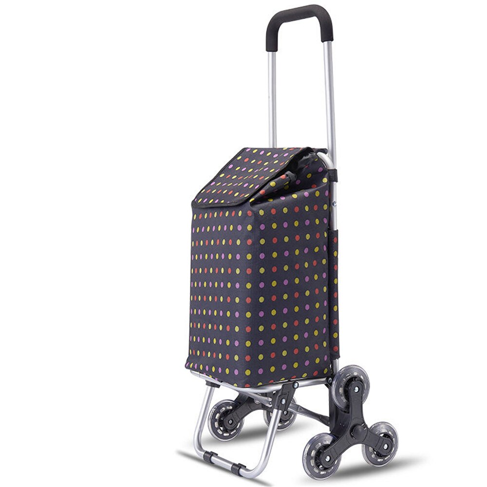 B-LIFE Stair Climbing Shopping Cart Grocery Trolley Foldable Dolly 3in1 Hand Truck with Wheels for Old Adjustable Bungee Cord: q 4