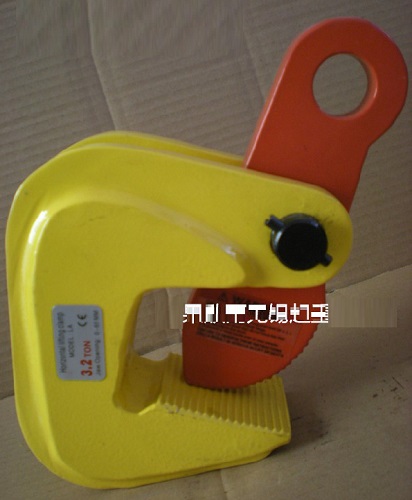 5TON LA type horizontal plate lifting clamp steel sheet board lifter clip grip claw industrial grade