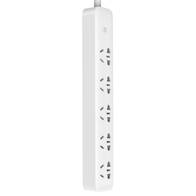 Original Xiaomi Qingmi Smart WiFi Power Strip 3 Ports 3 USB Fast Charging / 5 Jacks Extension Socket Plug Mijia Home APP Control: Add EU Adapter / 5 jacks