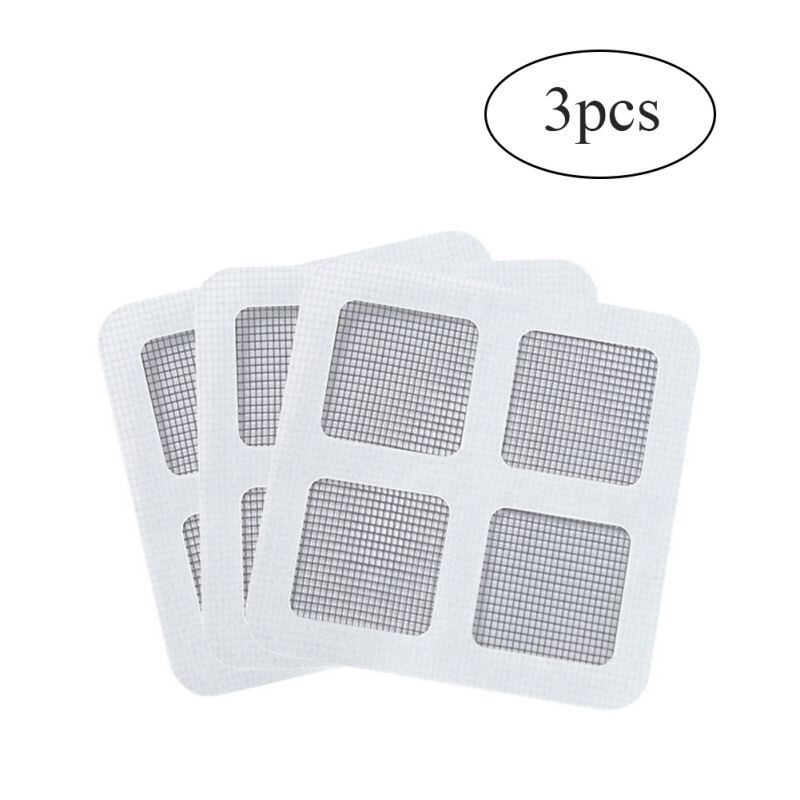 Self-adhesive Screen Door Repair Patch Hole Netting Household Mosquito Screen Window Sticker Rectangular Screen Window Sticker -