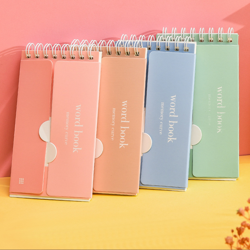 80 Vellen Engels Woordenschat Pocket Memo Pad Buitenlandse Talen Woord Boek Spoel Notebook Draagbare Geheugen Boek School Stationery