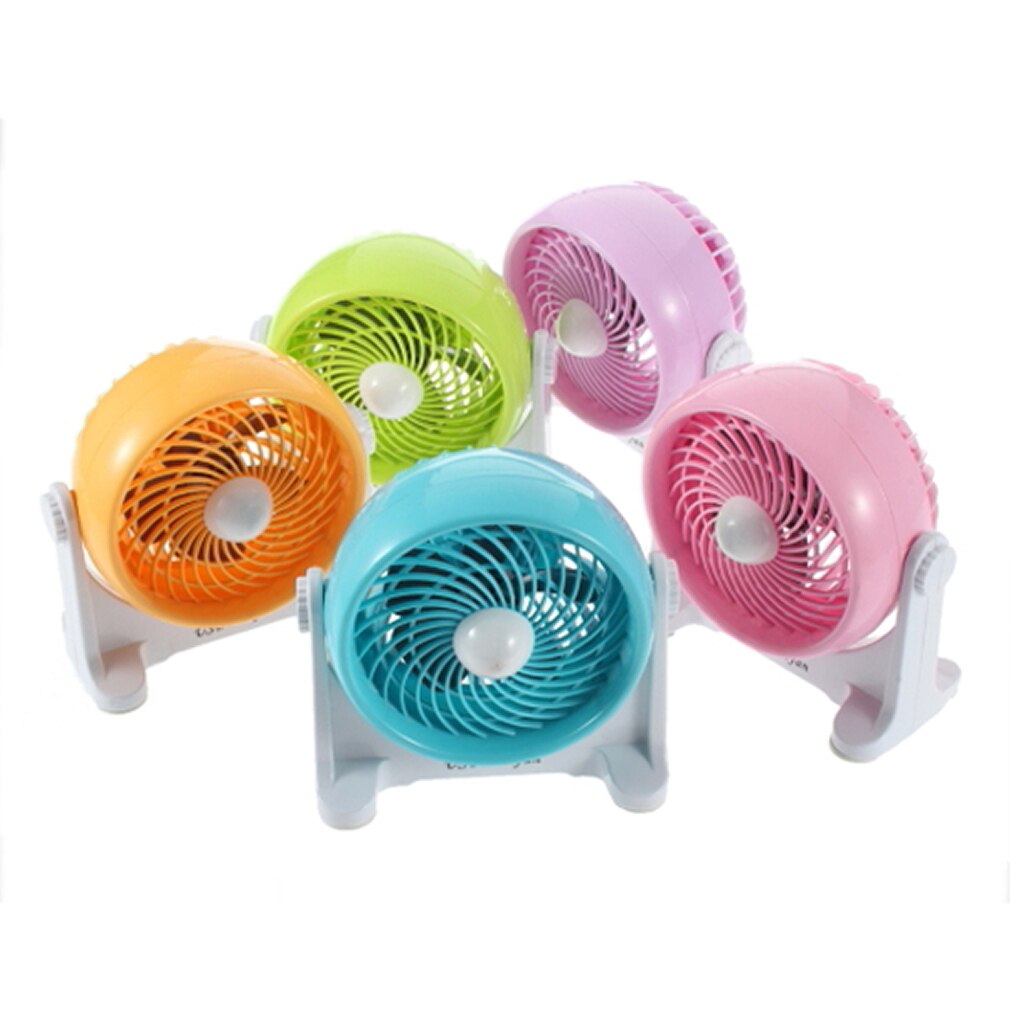 Portable Mini Rotary Desktop Fan PC USB Cooler Strong Wind