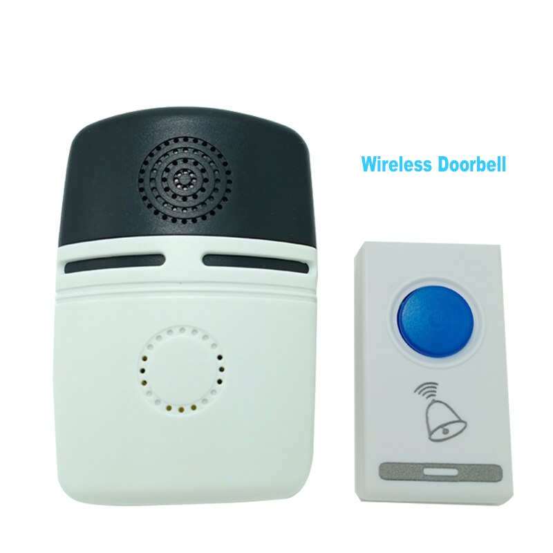 Wire-free led DoorBell AC Powered loud door chime kit 36 Songs 100m Rang Remote Home Hotel Security Smart musical Doorbells