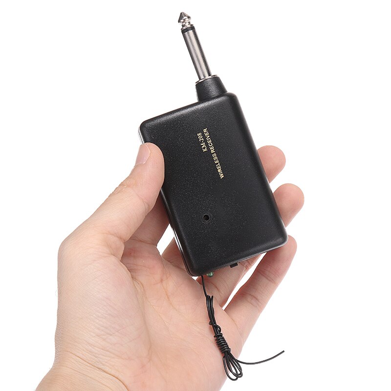 Draadloze Fm Microfoon Systeem Voice Versterker Draagbare Revers Clip Op Draadloze Fm Zender Ontvanger