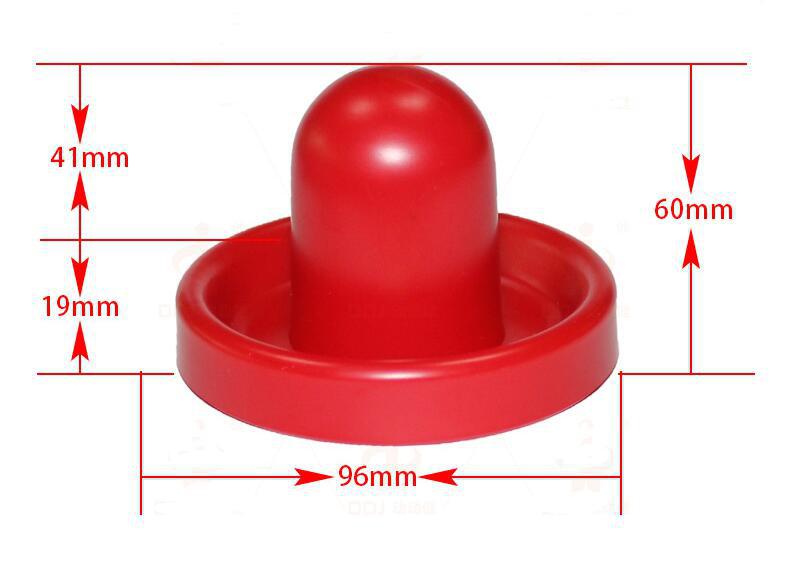 96mm indendørs air hockey bord filt pusher sæt hockey pucke tilbehør sport udendørs