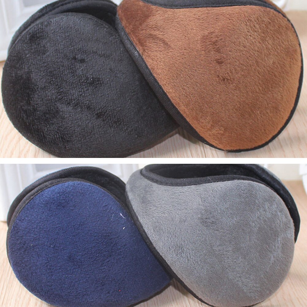 Plüsch Zurück-tragen Stil Earbags Männer Ohrenschützer Männlichen Earflap lässig Halten Warme Winter draussen Schutz Ohr Abdeckung XBFF