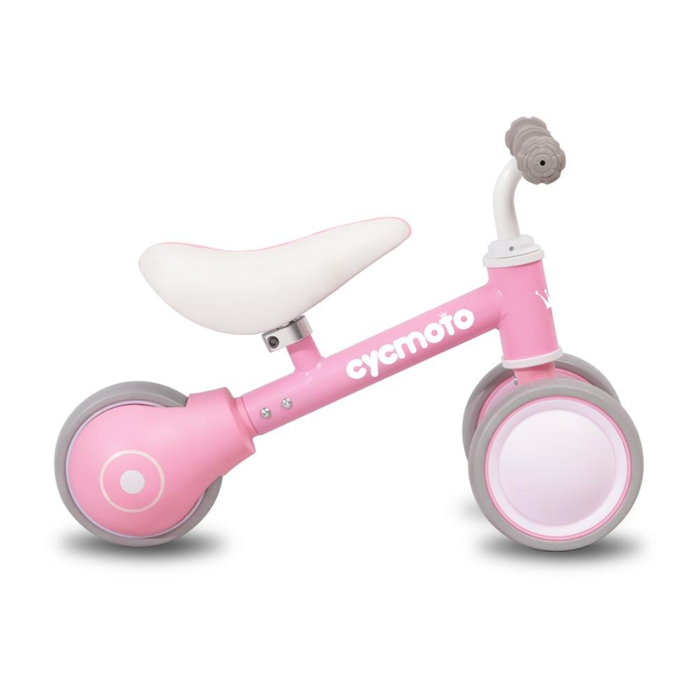 Hiland baby walk scooter balancecykel rollator børn kører på legetøj til 1-3 årige børn til læring gå scooter: Cykel 001pk