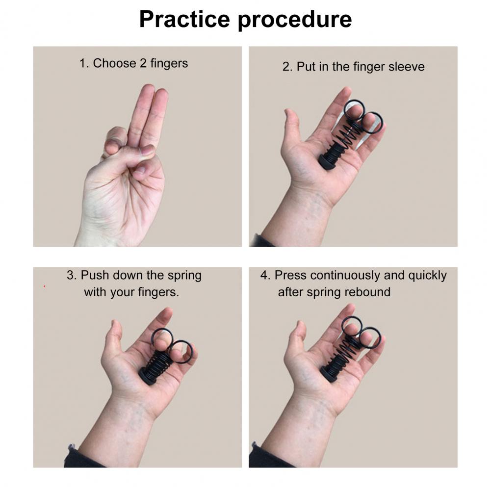 Easy Grip Finger Trainer Finger Grip Strengthener for Kids Adults Hand Finger Trainer with Spring Resistance for Flexibility