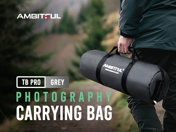 AMBITFUL Draagtas TB PRO 50/60/70//80/90/100/110/120/130/140 cm Gewatteerde Camera Monopod Statief Case Draagbare Schouderbanden