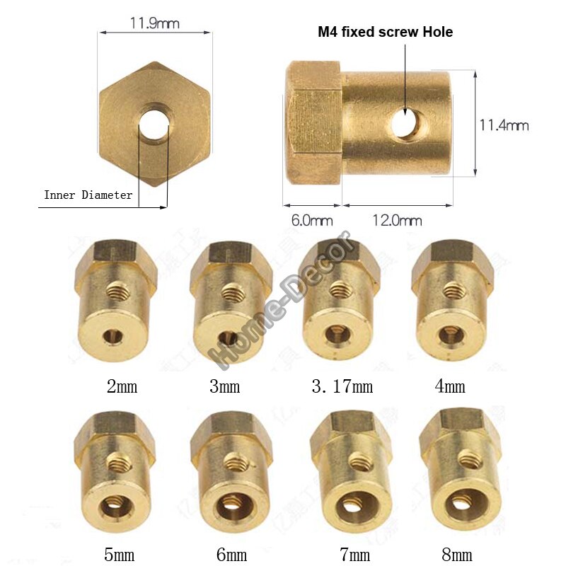 1pc Metal universal joint Boat Metal Cardan Joint Gimbal Couplings Universal Joint Connector multi-spec with free screw tool