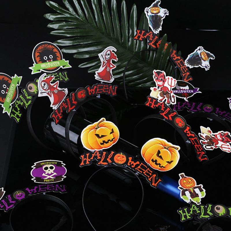 Halloween Pompoen Hoofdband Dance Party Props Festival Hoofddeksels Kinderen Haar Accessoires Speelgoed