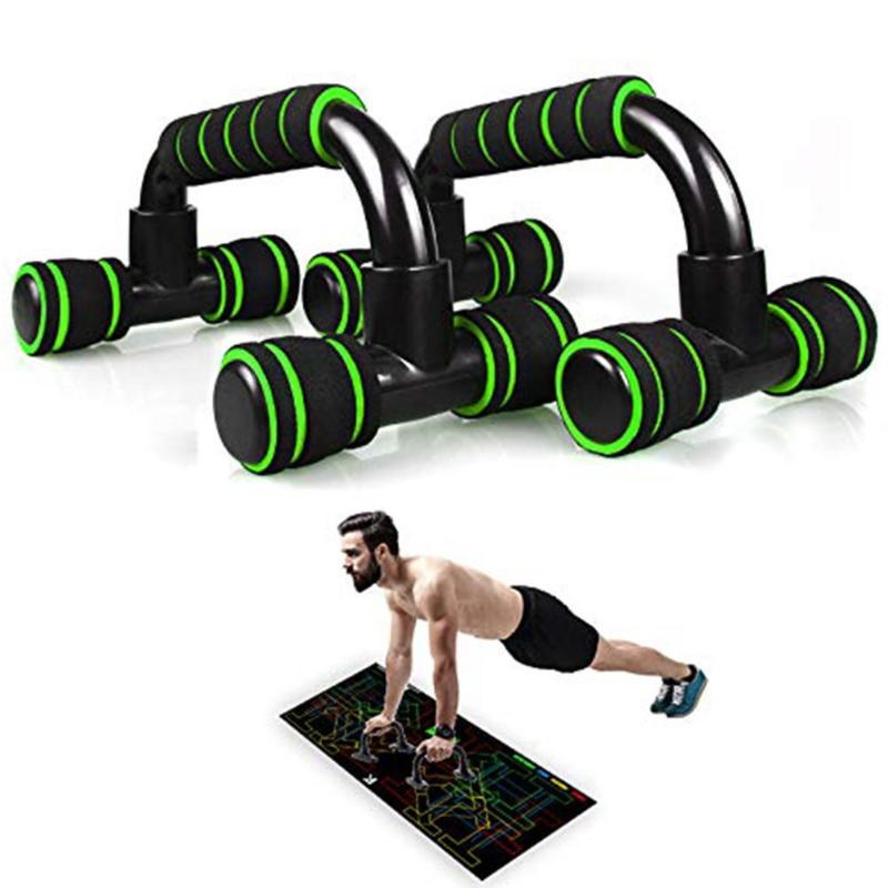Durabl1 Paar Push-up Bar Stehen Solide Farbe Klassischen Zarten Tragen-beständig Fitness Gym Muscle Training Halterung für körper Gebäude