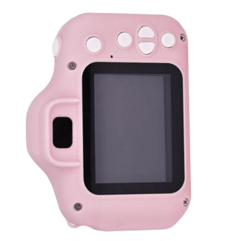 -jouet enfants caméra de mouvement enfants caméra 2 pouces écran Hd enfants caméra dessin animé numérique Mini caméscope vidéo, rose