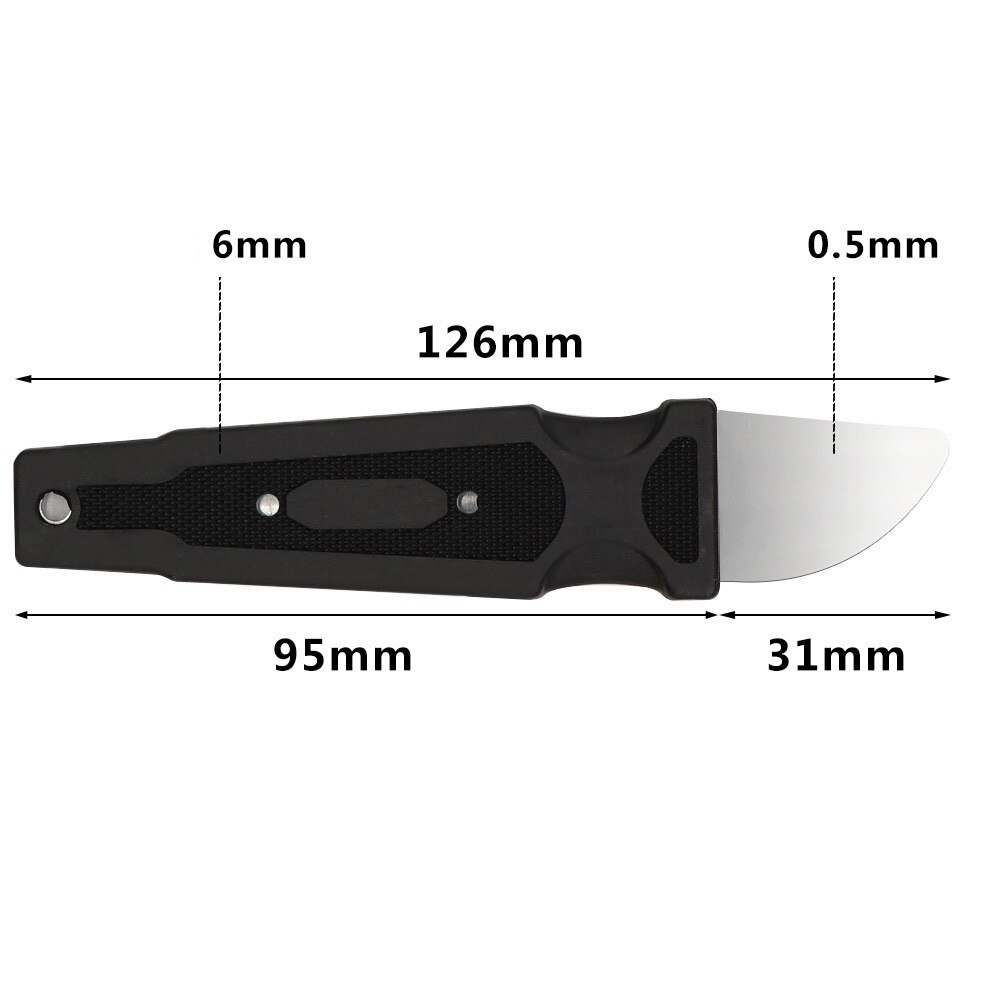 1pcs LCD Screen Opening Tool Smartphone Pry Knife Opener Mobile Phone Disassemble Repair Pry Stainless Steel Blade Open Tools