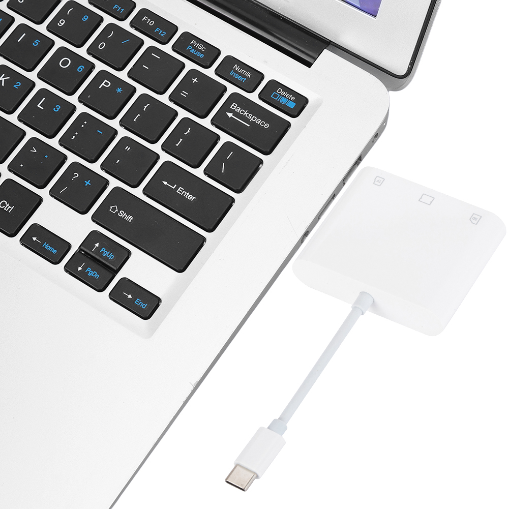 3 in 1 Typ c bis cf/sd/tf Karten Adapter SD-Karten Adapter Speicher kartenleser cf sd tf Kompakt kamera kartenleser für iPad iPhone 15